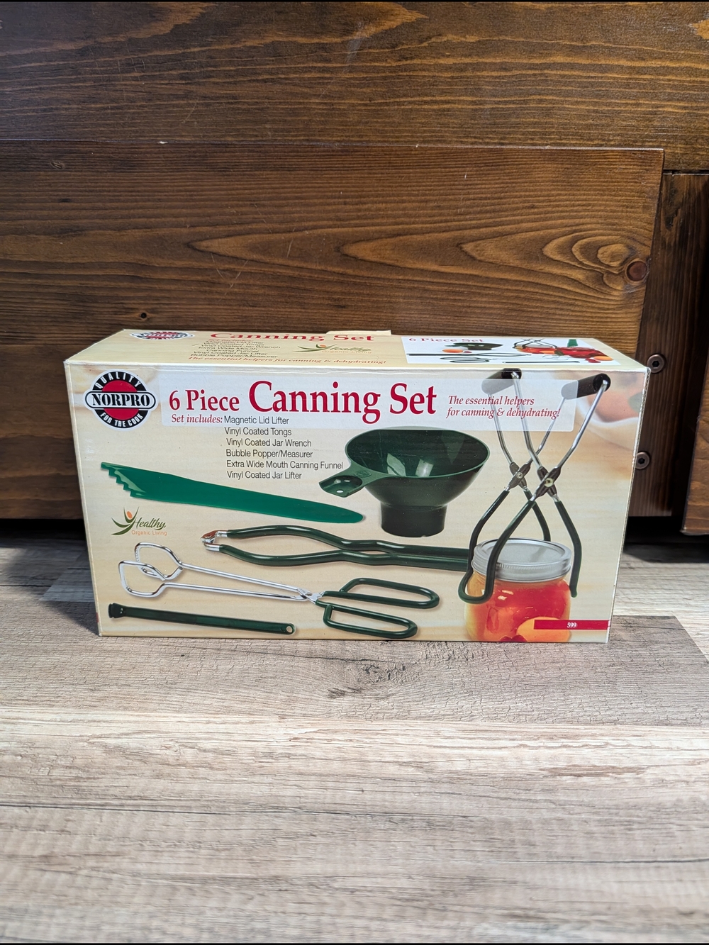 Norpro 6-Piece Canning Set in Dark Green